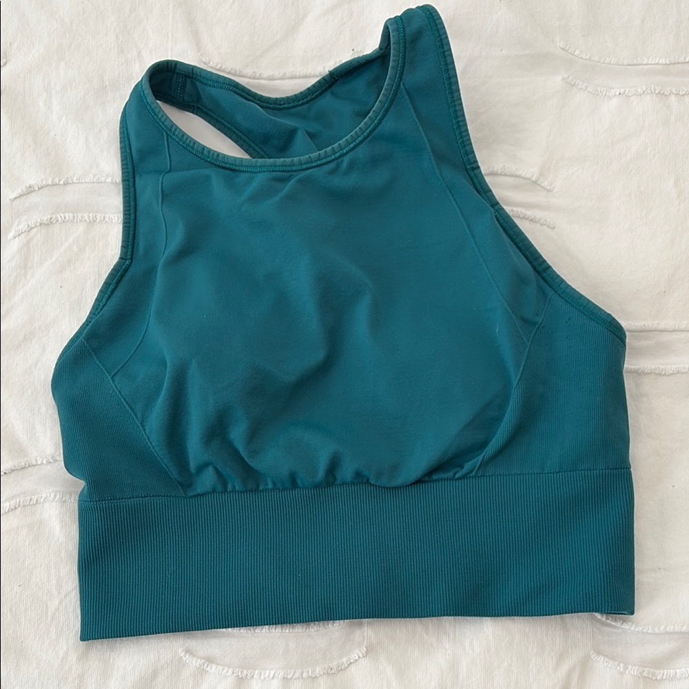 Lululemon Blue Sports Bra with Racerback
